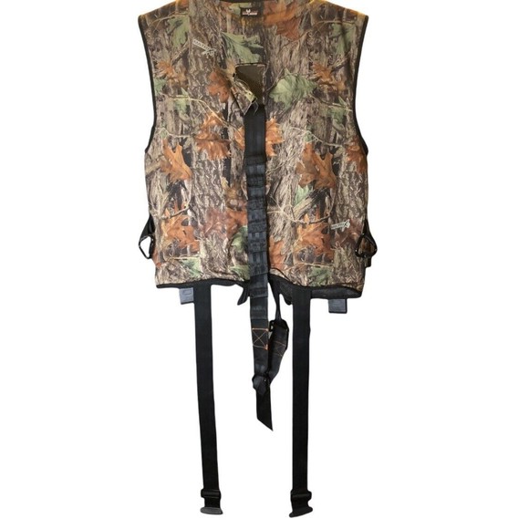 Big Game Treestands Safety Vest Matrix Camo Hunting 175-250lbs CR85-VLX -LG/XL - Picture 4 of 8